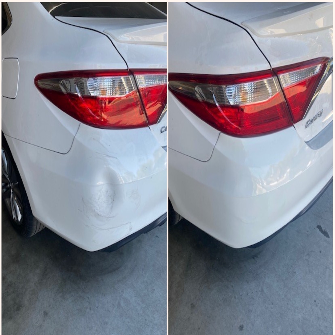 Paintless Bumper Dent Removal, Bumper Repair, Paintless Dent Removal 