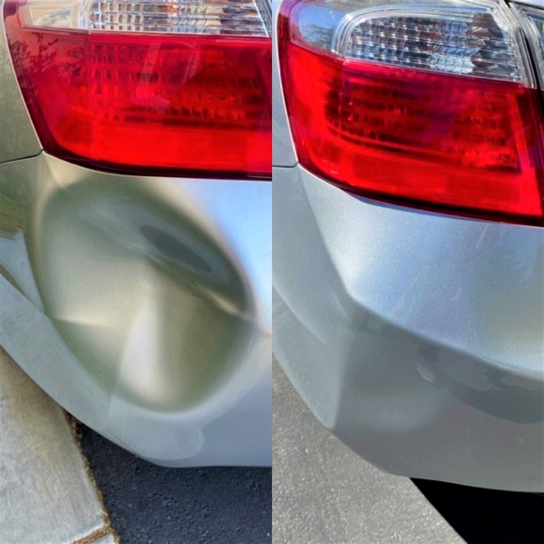 2014 Honda Accord Mobile Bumper Dent Repair Chino Before & After